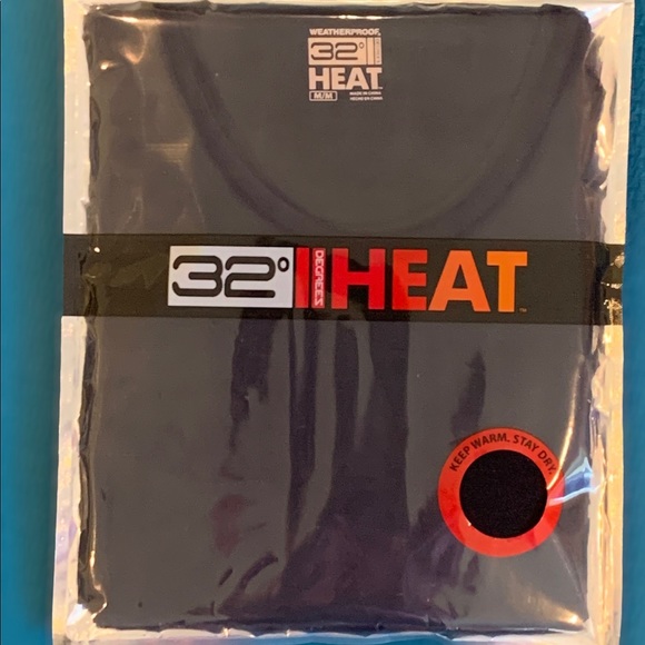 Mens 32 Degree Weatherproof Long Sleeve Crew Neck - Picture 3 of 3